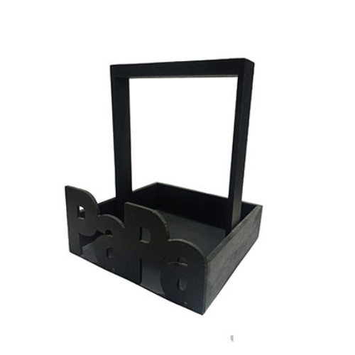 wooden hamper
