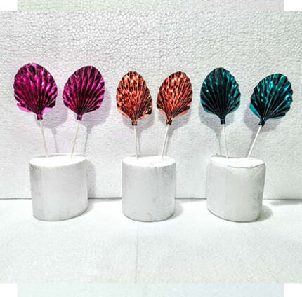 imported leaf cake topper 1 Pc