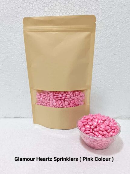 Glamour Hearts sprinklers (Pink Colour)