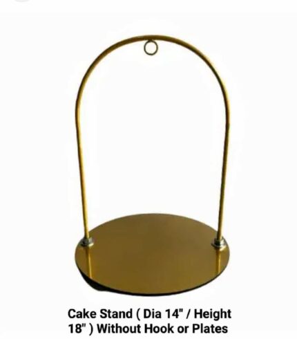 cake stand without hook or plates