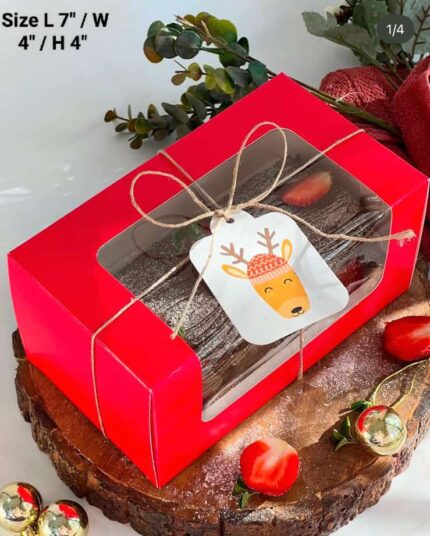 Merry Christmas Cake Box