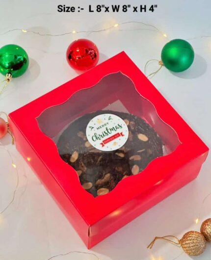 Merry Christmas Cake Box