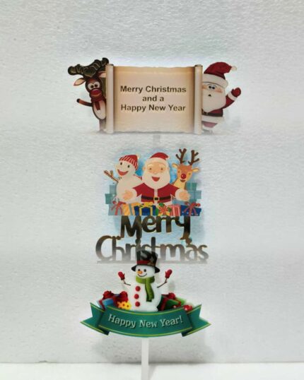 Xmas Theme MDF Tags