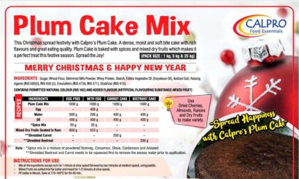 Plum Cake Premix
