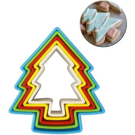 Tree Shape Cookie Cutter Set