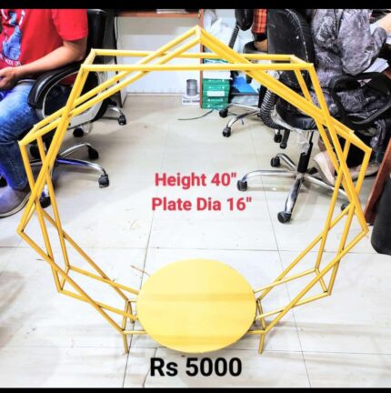 Hexagon cake stand