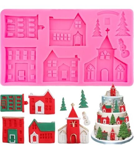 Xmas theme silicon mold