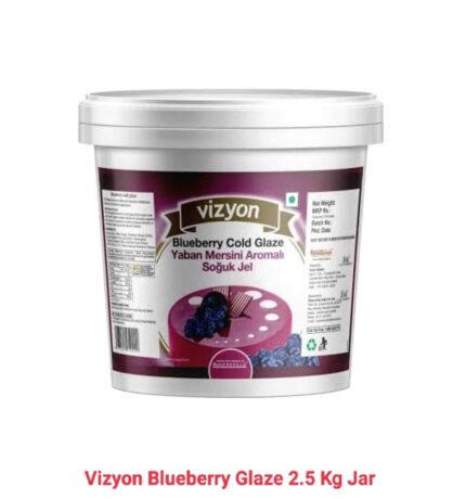 Vizyon Blueberry Glaze Jar