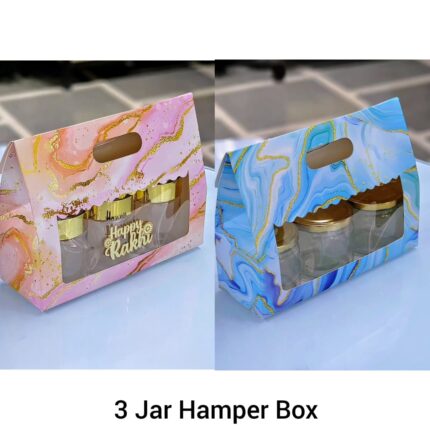 3 Jar Gift Hamper Box Rs .26( 1Pc)