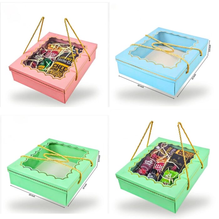 Hamper Box 10"/12"/3.5" Rs .70 (1 Pc ) MOQ (50 Pcs)