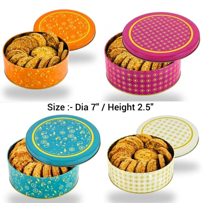 Tin Cookies Container... Rs .70 (1Pc )