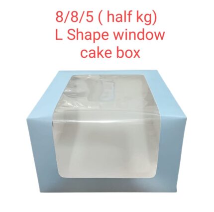 8/8/5 (half Kg ) L Shape Window Box