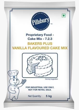 Pillsbury Baker Plus Vanilla Premix -Rs.149 (1 kg) – Rs.745 (Moq/5kg)