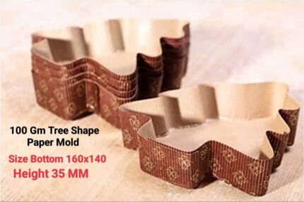Tree Shape Paper Mold-Rs.22.50(100 gm/1pc)